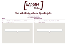 Tablet Screenshot of kapsam.com.tr